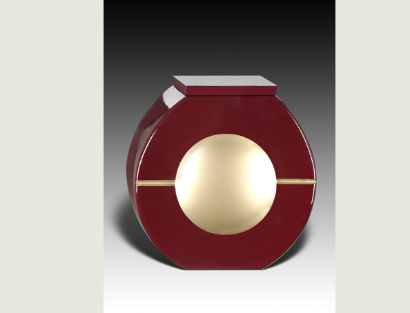 ELIADE RED FIBERGLASS URN-UE003A