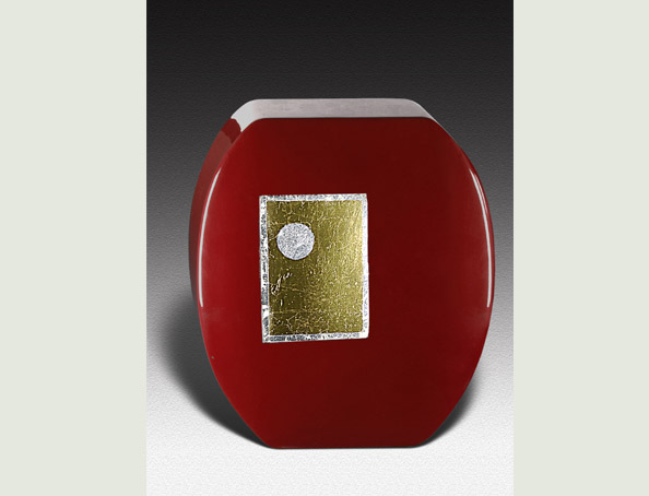 EGEE RED FIBERGLASS URN-UL017A
