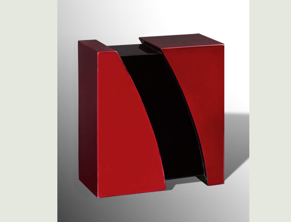 BELIZE RED FIBERGLASS URN-UL044B