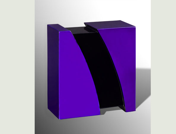 BELIZE PURPLE FIBERGLASS URN-UL044C