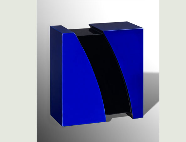 BELIZE BLUE FIBERGLASS URN-UL044D
