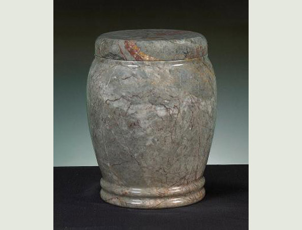 horus pink marble urn-UP005B