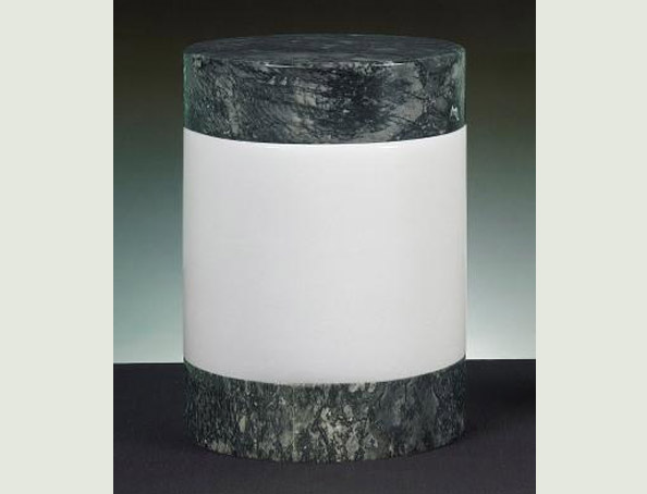 duo marble urn-UP007